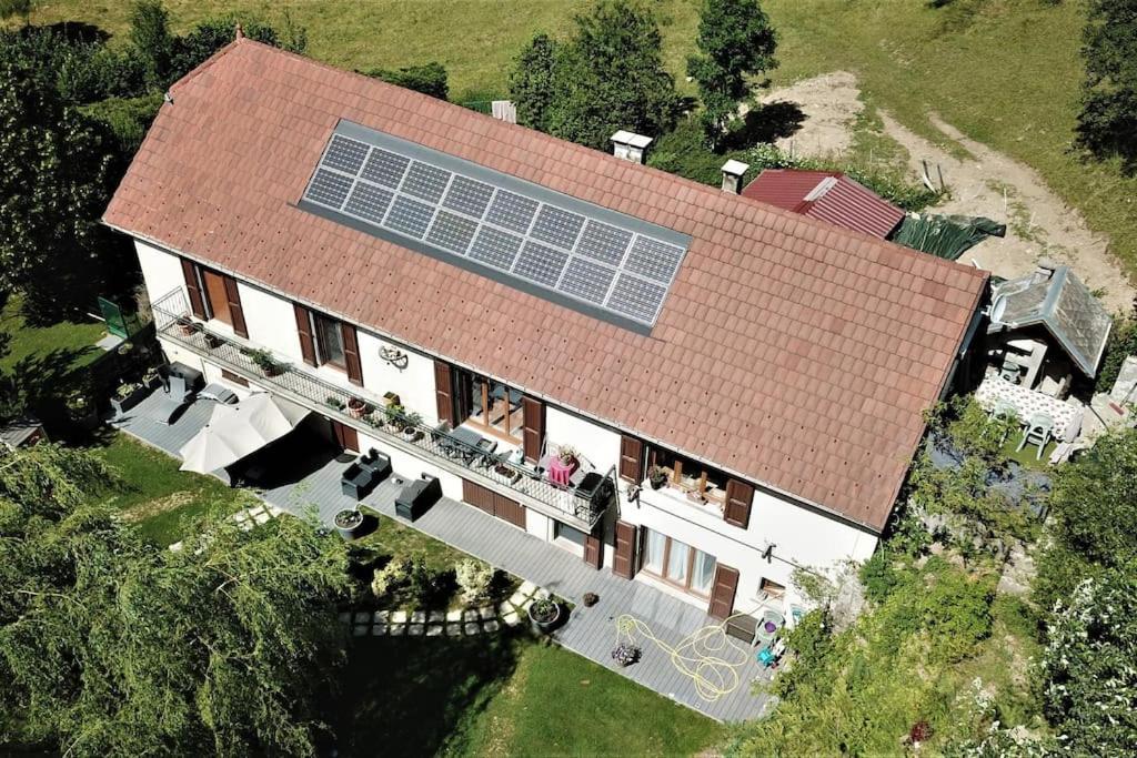 Maison De Campagne A L'Etage Ser-Sigaud 외부 사진